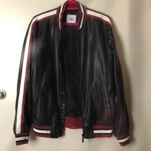 Zara Vintage Leather Jacket